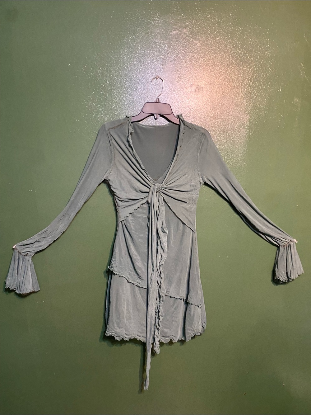 Cider Moss Green Dress